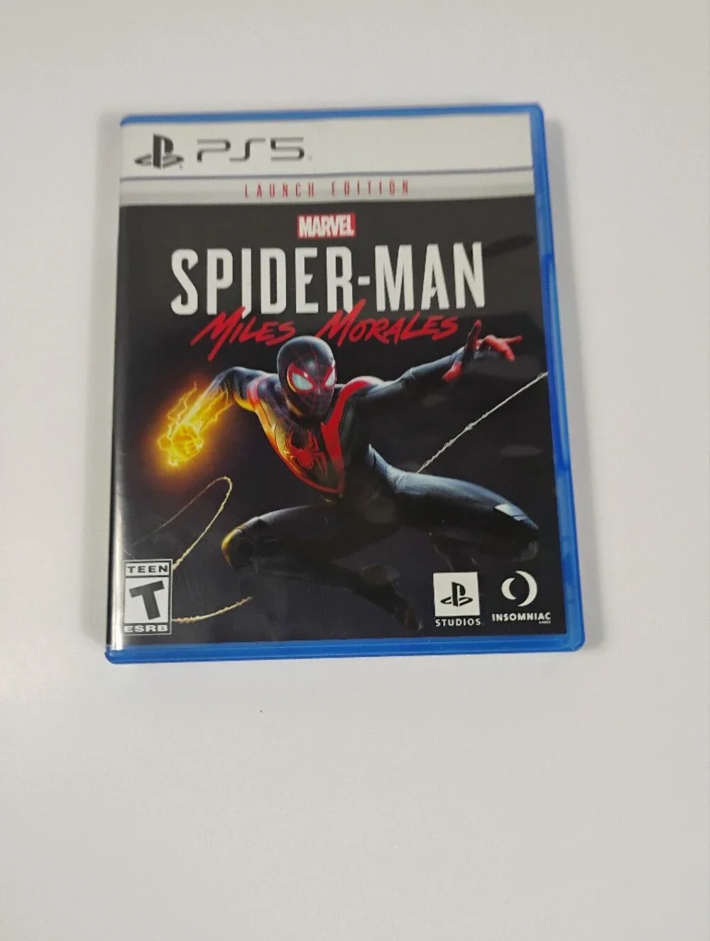 Sony Spider-Man: Miles Morales - Black & Red Cover (PS5)